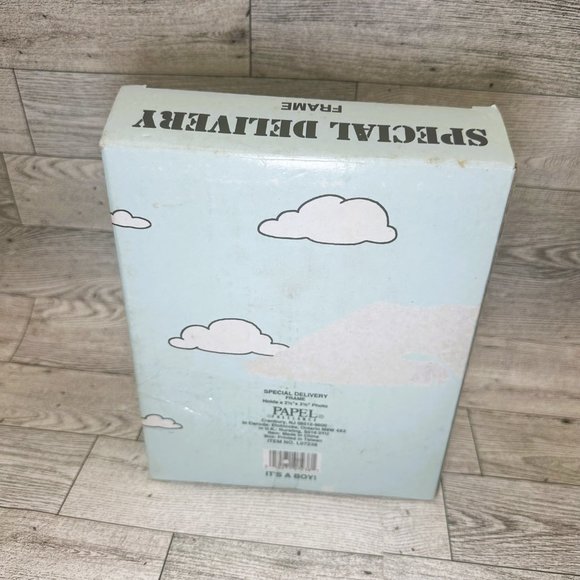 PAPEL Special Delivery Frame w/ Stork, It's A Boy‎ - Picture 5 of 5